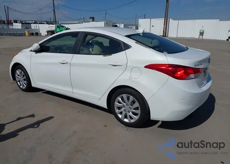 2011 Hyundai Elantra Gls z USA, uszkodzony, nr VIN 5NPDH4AE5BH010640